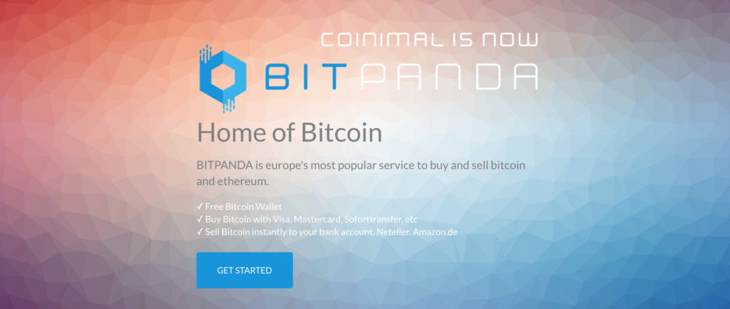 Bitpanda bitcoin platform